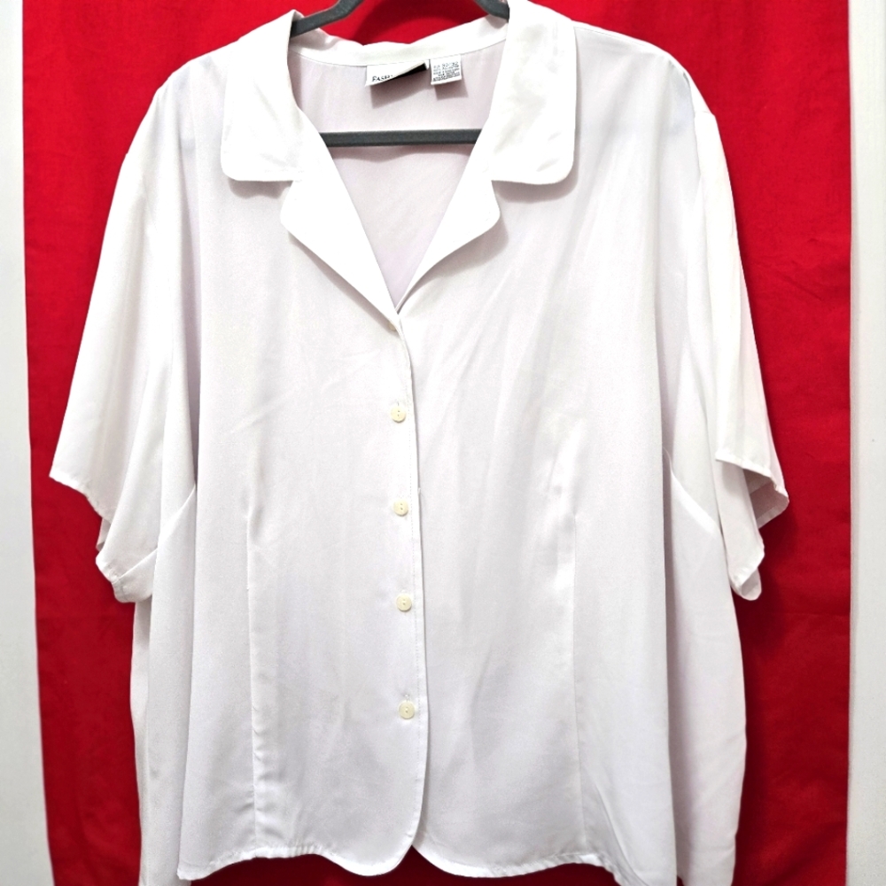 261T444 Fashion Bug White Blouse